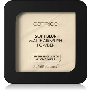 Catrice Soft Blur Matte Airbrush Powder zmatňujúci fixačný púder odtieň 002W 10 g