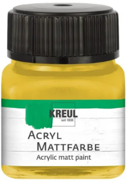 Akrylová barva Kreul Matt – 30 Gold