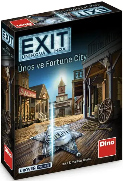 Exit úniková hra: Únos ve Fortune City (poškozená)