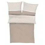 Bugatti OBOUSTRANNÉ POVLEČENÍ, makosatén, béžová, 140/200 cm