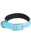 Obojek pes soft nylon tyrkysový 20mm/45cm Zolux