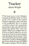 Tracker - Alexis Wright - kniha z kategorie Historie