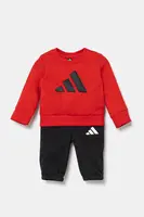 Kojenecká tepláková souprava adidas červená barva, JC9647
