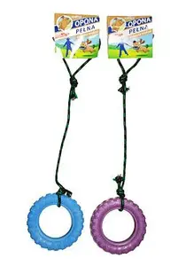 Hračka pes pneumatika aportovací vanilková malá  SP