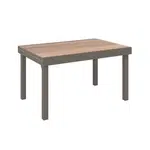 Ambia Garden ZAHRADNÍ STŮL, kov, plast, 135/270/75/90 cm