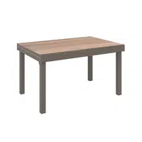 Ambia Garden ZAHRADNÍ STŮL, kov, plast, 135/270/75/90 cm