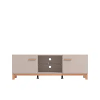 Hom`in KOMODA POD TELEVIZI, kašmírová, dub artisan, 154/41,5/50,5 cm