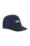 BOSS Detská bavlnená šiltovka BOSS