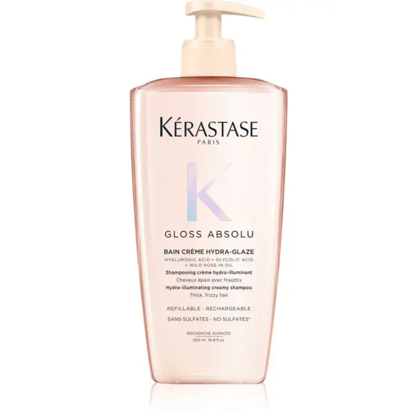 Kérastase Gloss Absolu šampónový kúpeľ na lesk a hebkosť vlasov 500 ml