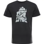 ALPINE PRO NESAD Pánské triko, tmavě šedá, velikost