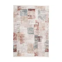 XXXL VINTAGE KOBEREC, 80/150 cm, šedá, růžová