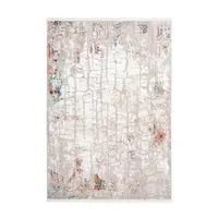 VINTAGE KOBEREC, 160/230 cm, šedá, růžová