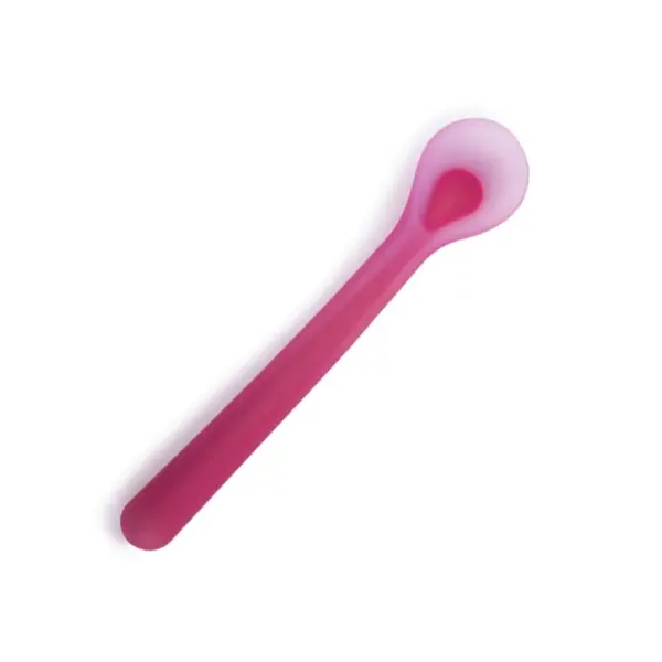 SUAVINEX Silikonová lžička - růžová