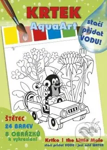 AquaArt Krtek - omalovánka (Stačí přidat vodu!) - kniha z kategorie Omalovánky