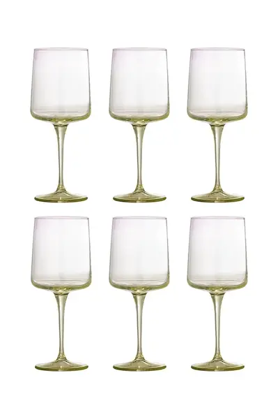 Sada sklenic na víno Bloomingville Luciana 430 ml 6-pack