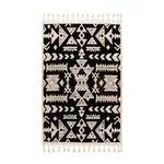 KOBEREC S VYSOKÝM VLASEM, 160/230 cm, černá