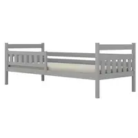 Postel Dawid standard + zábrana 80x160 šedá