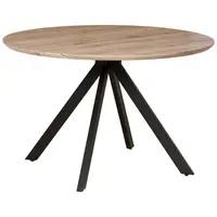 Livetastic JÍDELNÍ STŮL, přírodní barvy, 120/120/76 cm