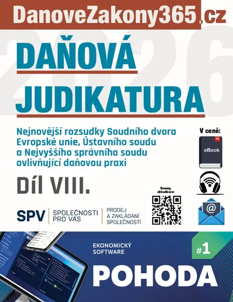 Daňová judikatura (VIII.) - Redakční