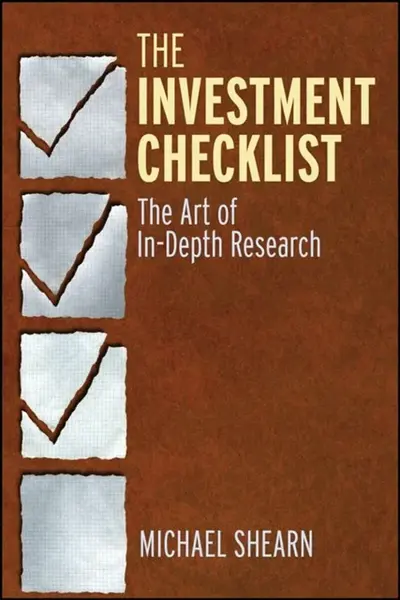 The Investment Checklist - Michael  Shearn