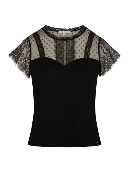 Morgan Tričko 'DAPHNE'  čierna