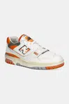 Kožené tenisky New Balance 550 bílá barva, BB550VTF