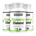 Survival Hořčík Magnesium Chelated 150 cps AKCE 2+1
