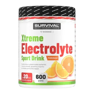 Survival Xtreme Electrolyte Sport Drink 600 g pomeranč