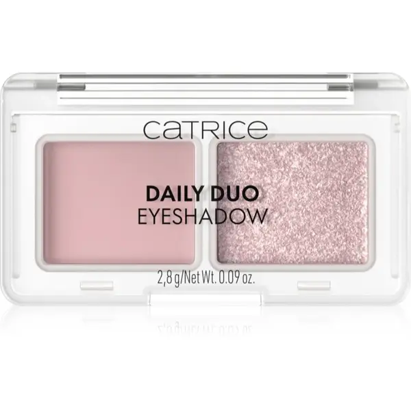 Catrice Daily Duo Eyeshadow duo oční stíny odstín 020 On The Go Rosé 2.8 g