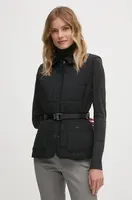 Péřová vesta MACKAGE černá barva, HELIA