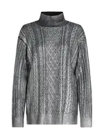 Karl Lagerfeld Sveter  striebornosivá