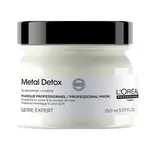 L'Oréal Professionnel Maska pro barvené a poškozené vlasy, pro lesk vlasů, déletrvající barvu, bohatá textura Serie Expert Metal Detox (Professional M