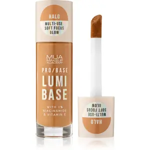 MUA Makeup Academy PRO/BASE Lumi Base rozjasňujúca podkladová báza pod make-up odtieň Halo (Neutral) 33 ml