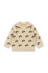 Dětský vlněný svetr Konges Sløjd BELOU LEMON KNIT BLOUSE