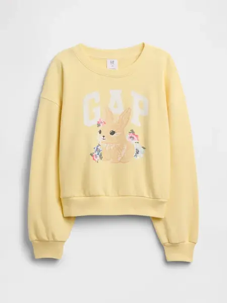 GAP Oversize mikina s logem pro dívky