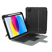 Pouzdro Nillkin Bumper Combo Keyboard Case (Backlit Version) pro iPad 10.9 2022/11 2025, černá