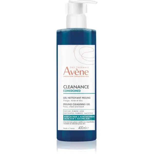Avène Cleanance Comedomed Gel Peeling peelingový čistiaci gél pre mastnú a problematickú pleť 400 ml