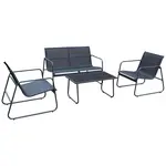 Acamp ZAHRADNÍ SADA 4dílné, kov, plast, sklo