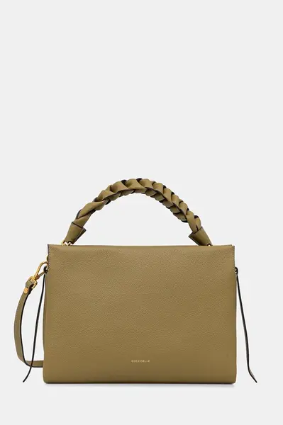 Kožená kabelka Coccinelle