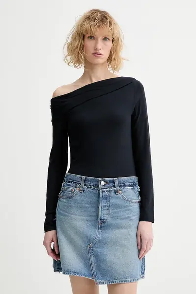 Tričko s dlouhým rukávem Levi's OFF SHOULDER LS