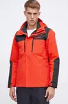 Outdoorová bunda Jack Wolfskin Jasper 3in1 červená barva