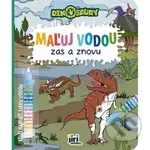 Maľuj vodou zas a znovu Dinosaury
