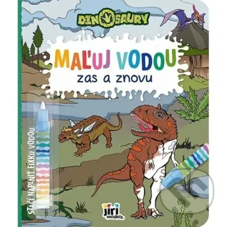 Maľuj vodou zas a znovu Dinosaury