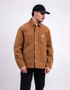 Carhartt WIP Michigan Coat Hamilton Brown/Hamilton stone canvas XL