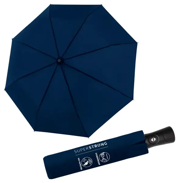 Pánsky dáždnik Doppler Fiber Superstrong Blue