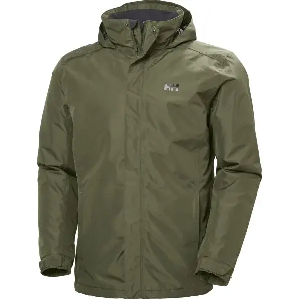 Helly Hansen DUBLINER INSULATED Pánská outdoorová bunda, zelená, velikost