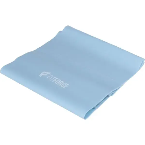 Fitforce EXEBAND 250 x 0,025 Posilovací guma, světle modrá, velikost