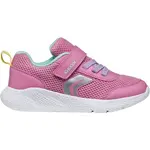Geox J SPRINTYE G. B Dívčí volnočasová obuv, růžová, velikost