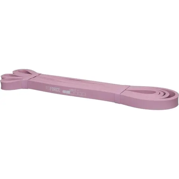 Fitforce LATEX LOOP EXPANDER 15 KG Odporová posilovací guma, fialová, velikost