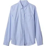 GAP V-FRCH FITTED OXFORD LOGO Dámska košeľa, svetlomodrá, veľkosť